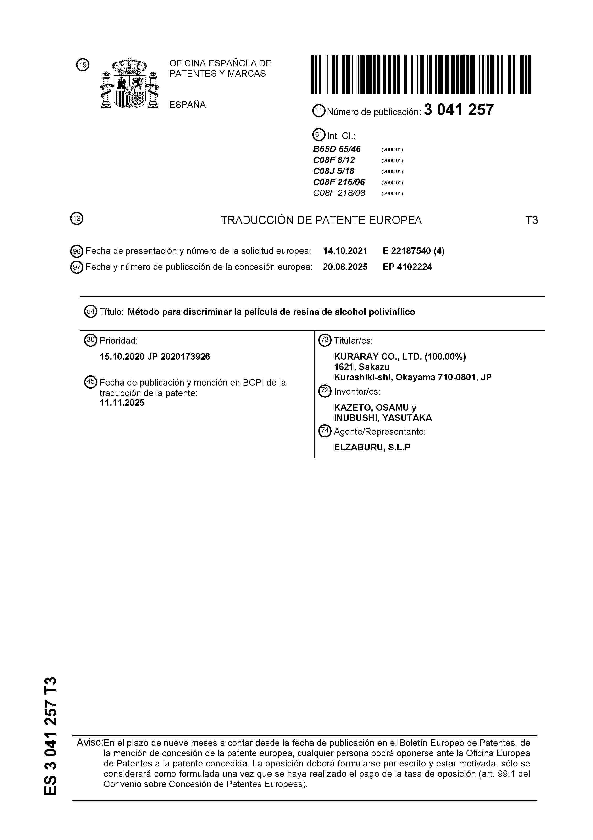 ES_3041257_T3