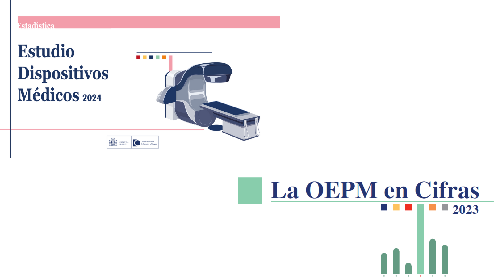 Imagen del artículo Corrección OEPM en cifras 2023 y Estudio dispositivos médicos